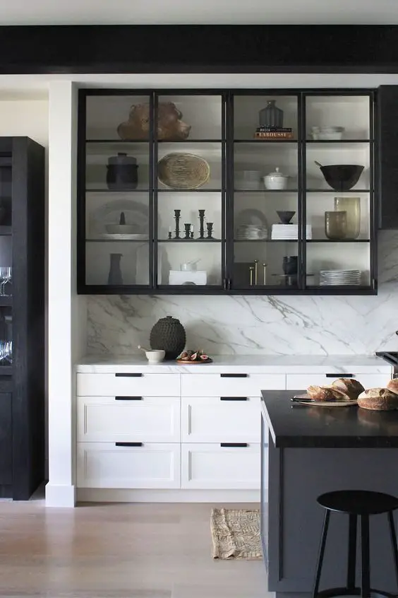 Embracing Elegance with Kitchen Display Cabinets