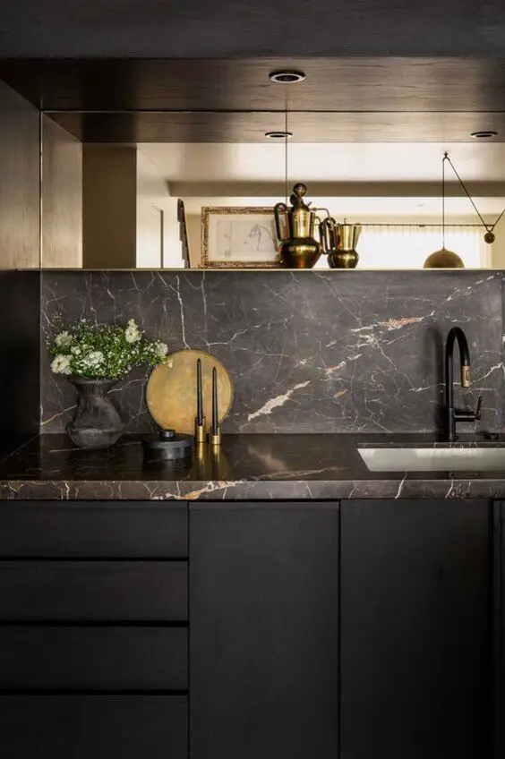 Luxurious Marble Kitchen Cabinets: Elegance & Style Redefined