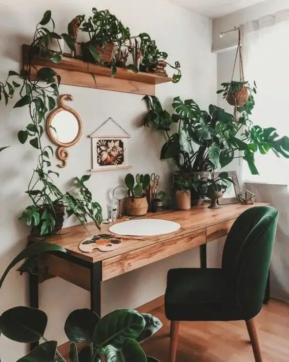 Charming Cottage Core Desk Designs for a Serene Workspace