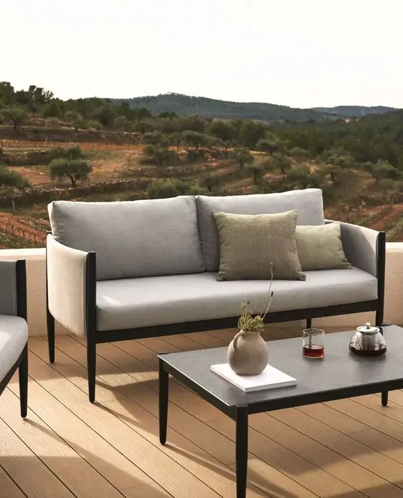 Explore Elegant Outdoor Metal Sofas: Perfect Blend of Style & Durability