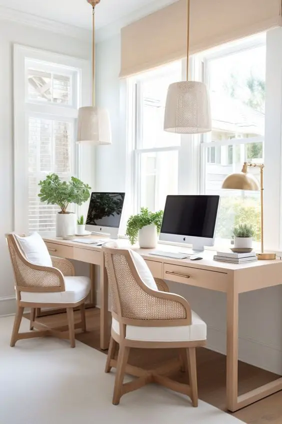 Chic Desks in Living Rooms: Layouts for Modern Homes & Apartments