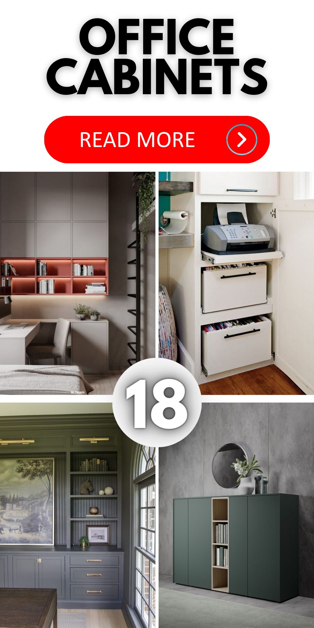 Chic Office Cabinets: Storage & Design Ideas for Modern Workspaces