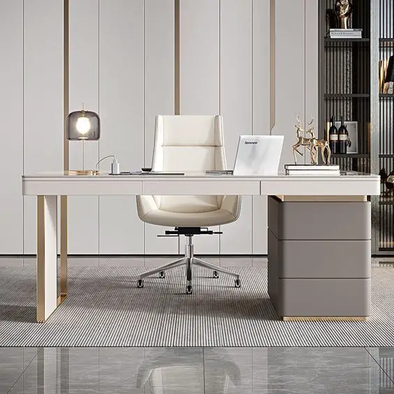 Chic Office Desk Designs & Decor Tips for a Stylish, Organized Workspace