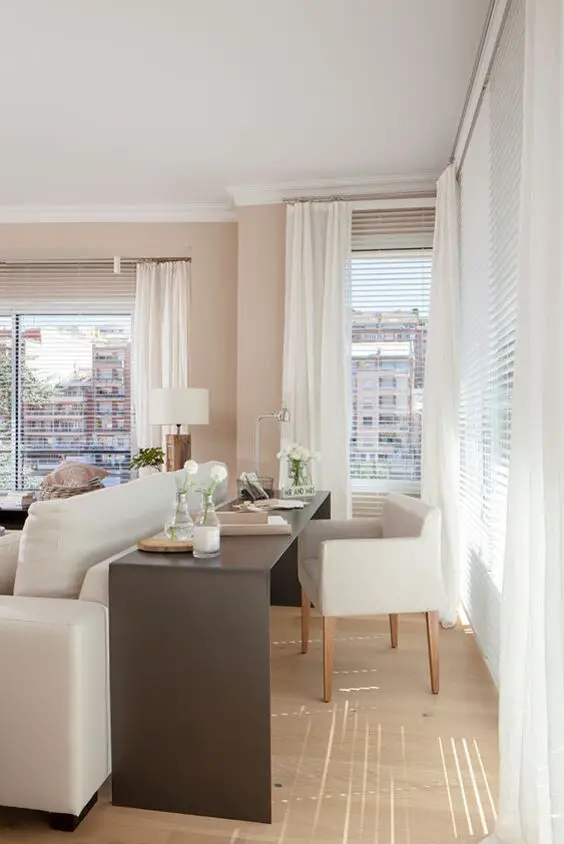 Chic Desks in Living Rooms: Layouts for Modern Homes & Apartments