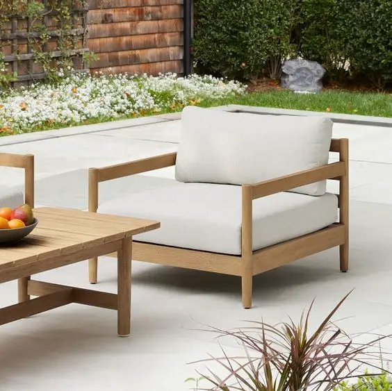 Stylish Outdoor Wood Furniture Sets for Garden & Patio Elegance