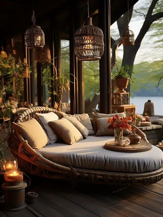 Bohemian Outdoor Lounge Ideas: Chic Designs for Blissful Relaxation