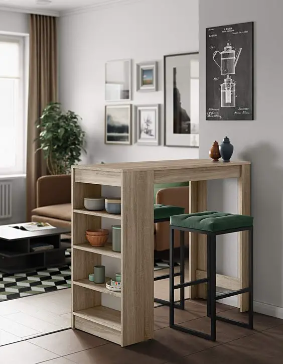 Chic Bar Table Kitchen Ideas: Maximize Style in Small Spaces