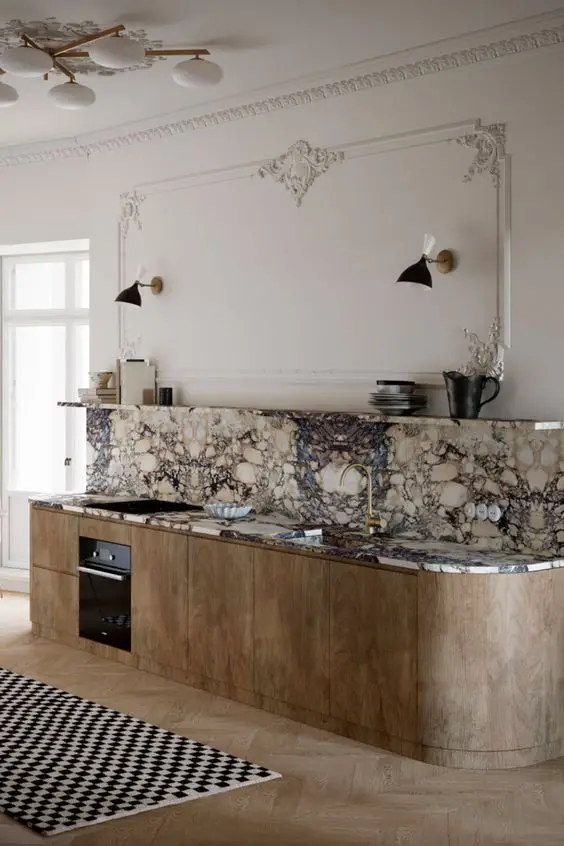 Luxurious Marble Kitchen Cabinets: Elegance & Style Redefined