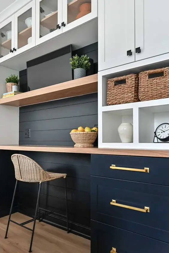 Transform Your Home with Elegant Pantry Desk Designs - Maximize Space & Style