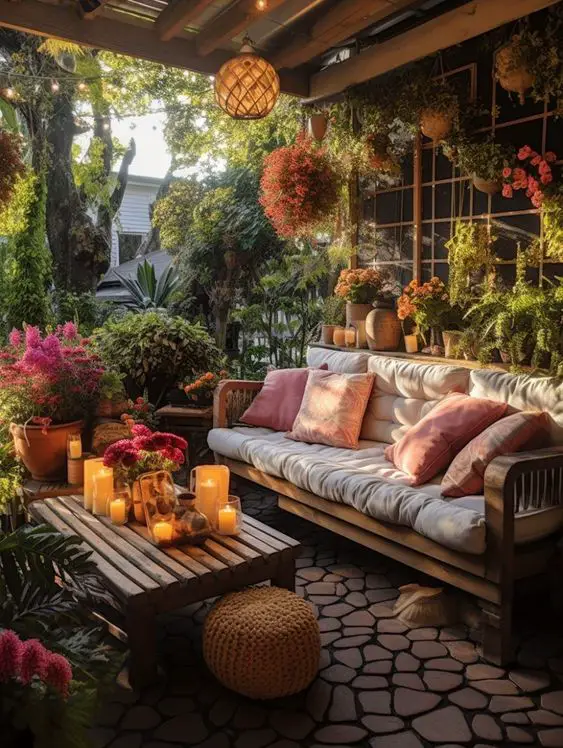 Bohemian Outdoor Lounge Ideas: Chic Designs for Blissful Relaxation