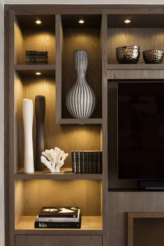 2024's Chic Wall Cabinets for Living Room Storage & Style