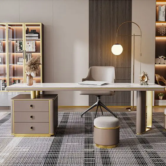 Elegant Bedroom Desk Designs for Modern Women's Interiors