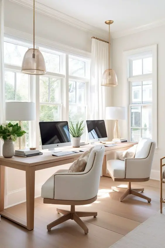 Chic Office Desk Designs & Decor Tips for a Stylish, Organized Workspace