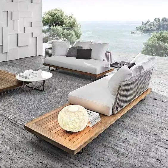 Chic Wood Outdoor Sofas: Transform Your Patio with Modern Design