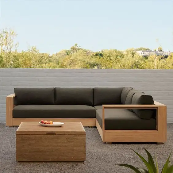 Stylish Outdoor Wood Furniture Sets for Garden & Patio Elegance