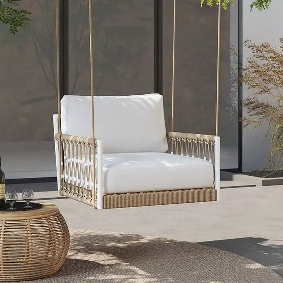 Stylish Outdoor Swing Chairs for Elegant Patio & Garden Makeovers