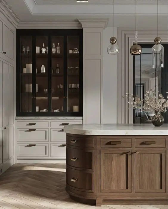 Embracing Elegance with Kitchen Display Cabinets