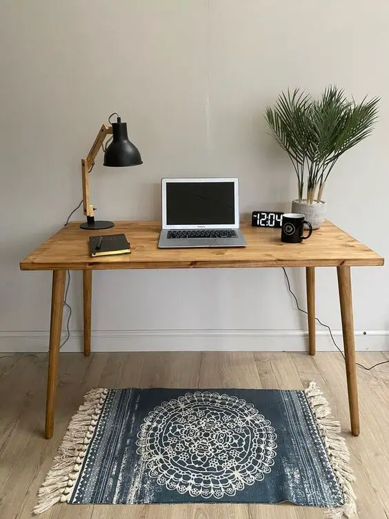 Simple Desk Design Ideas for Stylish & Organized Home Workspaces