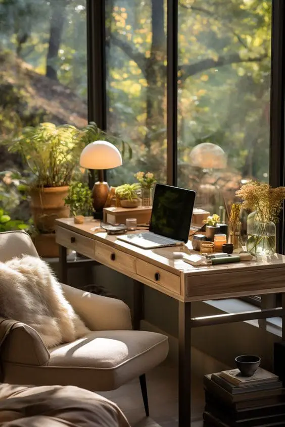 Chic Boho Desk Ideas for Creative & Stylish Home Workspaces