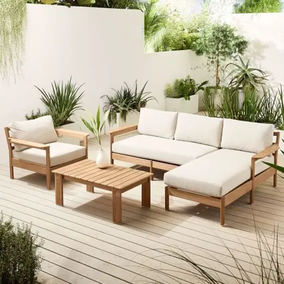 Chic Wood Outdoor Sofas: Transform Your Patio with Modern Design