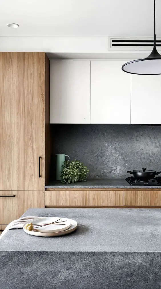 Modern Cabinets Kitchen: Chic Organizing & Colorful Design Ideas