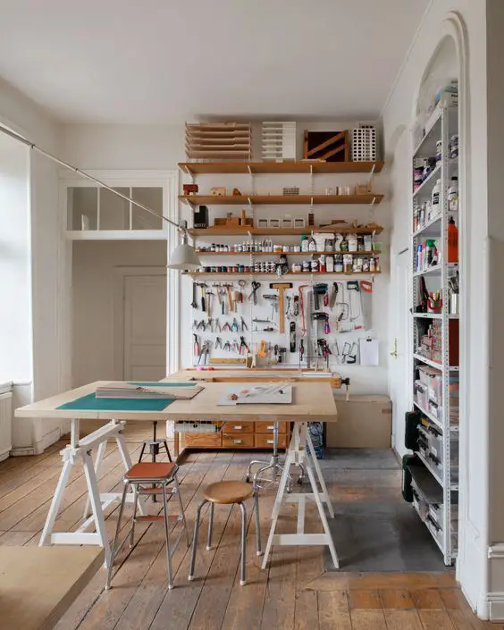 Inspiring Workshop Desk Designs for Creative & Organized Spaces