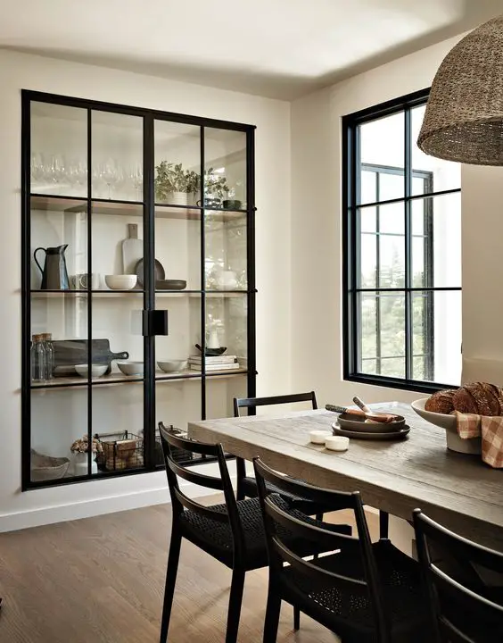 Chic Window Cabinet Designs for Stylish Home Decor