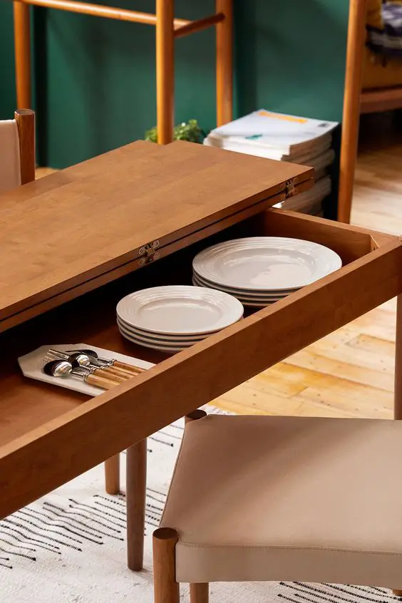 Stylish Kitchen Tables with Storage: Maximize Space & Decor