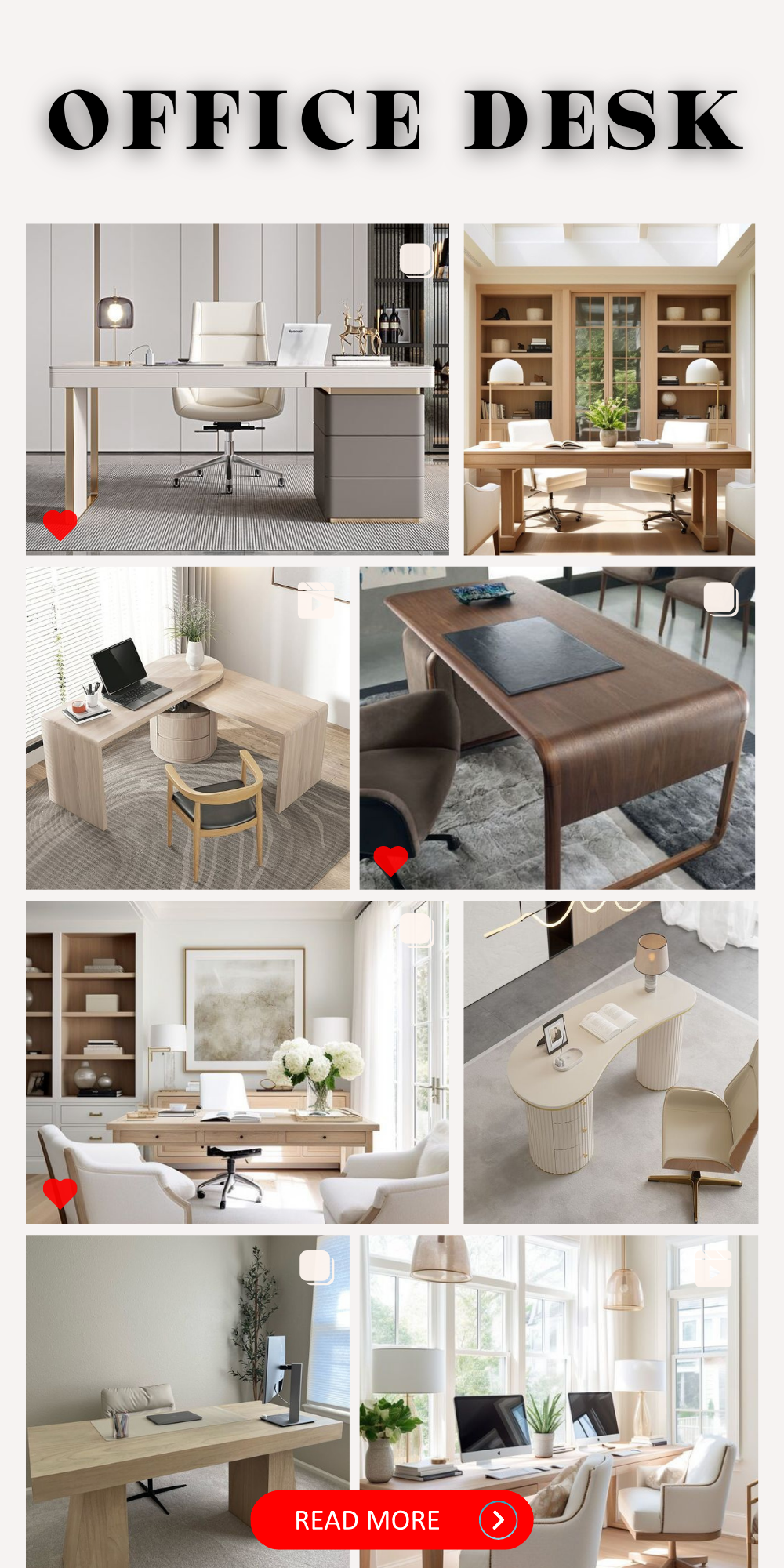 Chic Office Desk Designs & Decor Tips for a Stylish, Organized Workspace