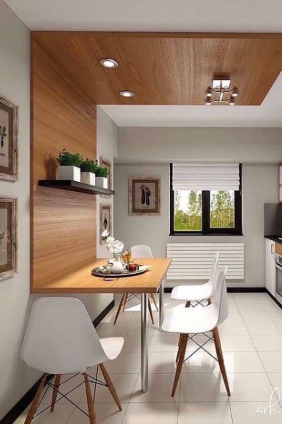 Stylish Built-In Kitchen Tables - Maximize Space & Elegance