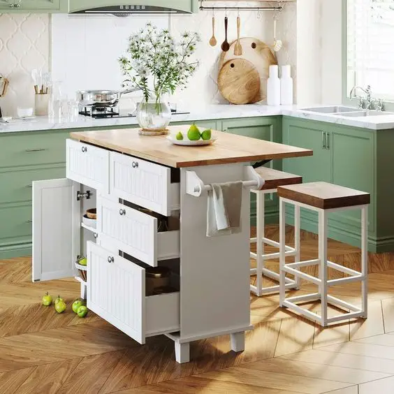 Stylish Kitchen Tables with Storage: Maximize Space & Decor