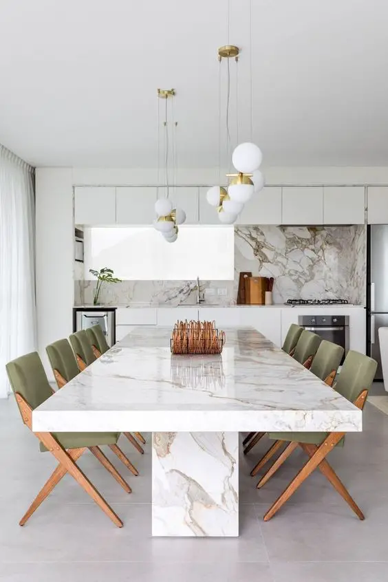 Chic Modern Kitchen Tables: Elevate Dining with Trendy Designs