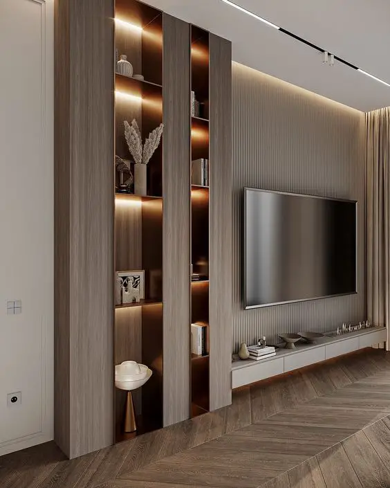 Chic Living Room Cabinets: Storage Meets Style