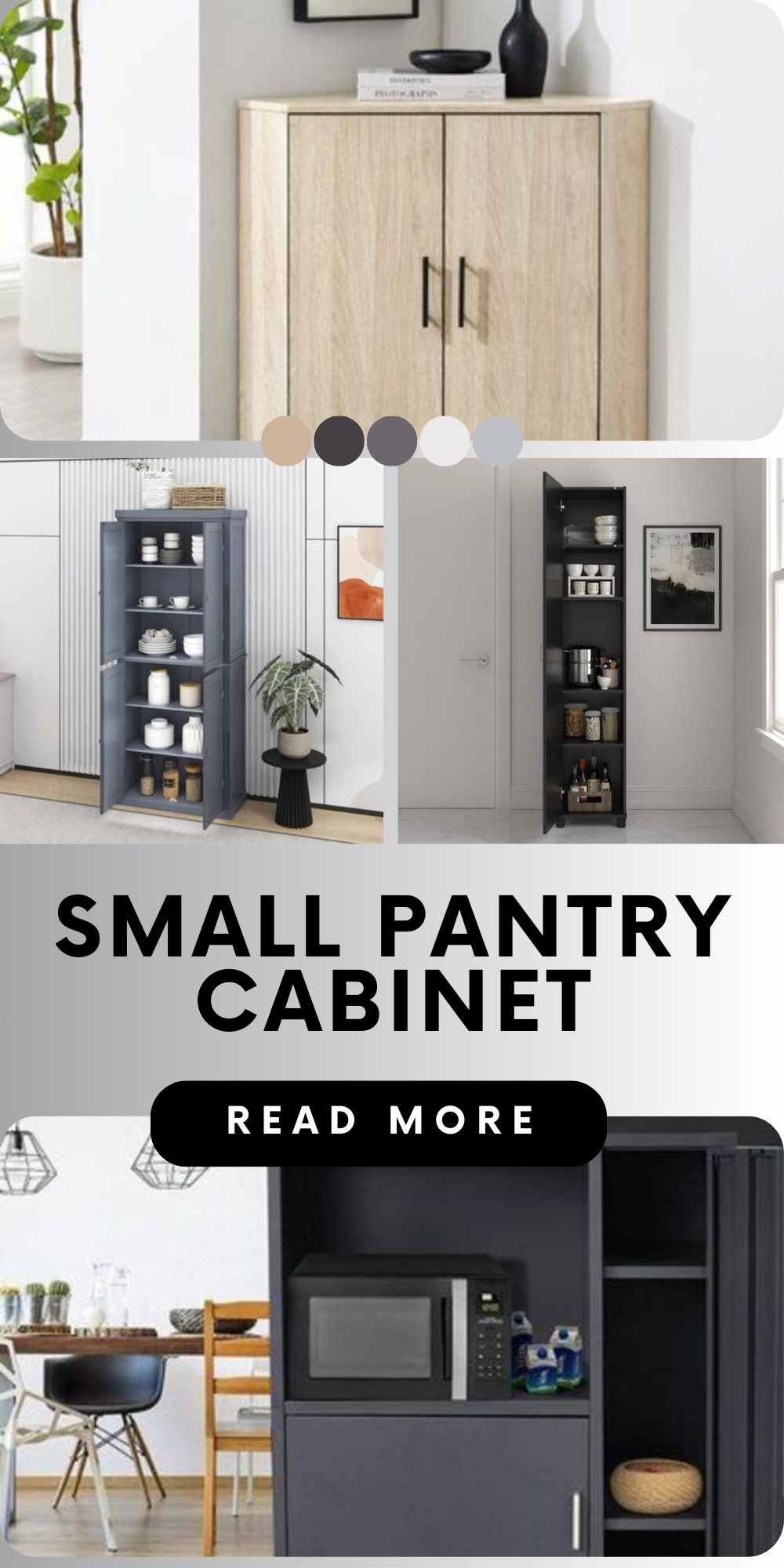 Maximize Space with Stylish Small Pantry Cabinet Ideas & Organizing Tips