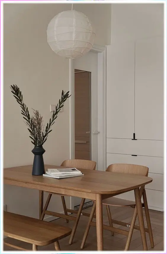 Chic Minimalist Kitchen Tables for Modern Small Spaces Decor