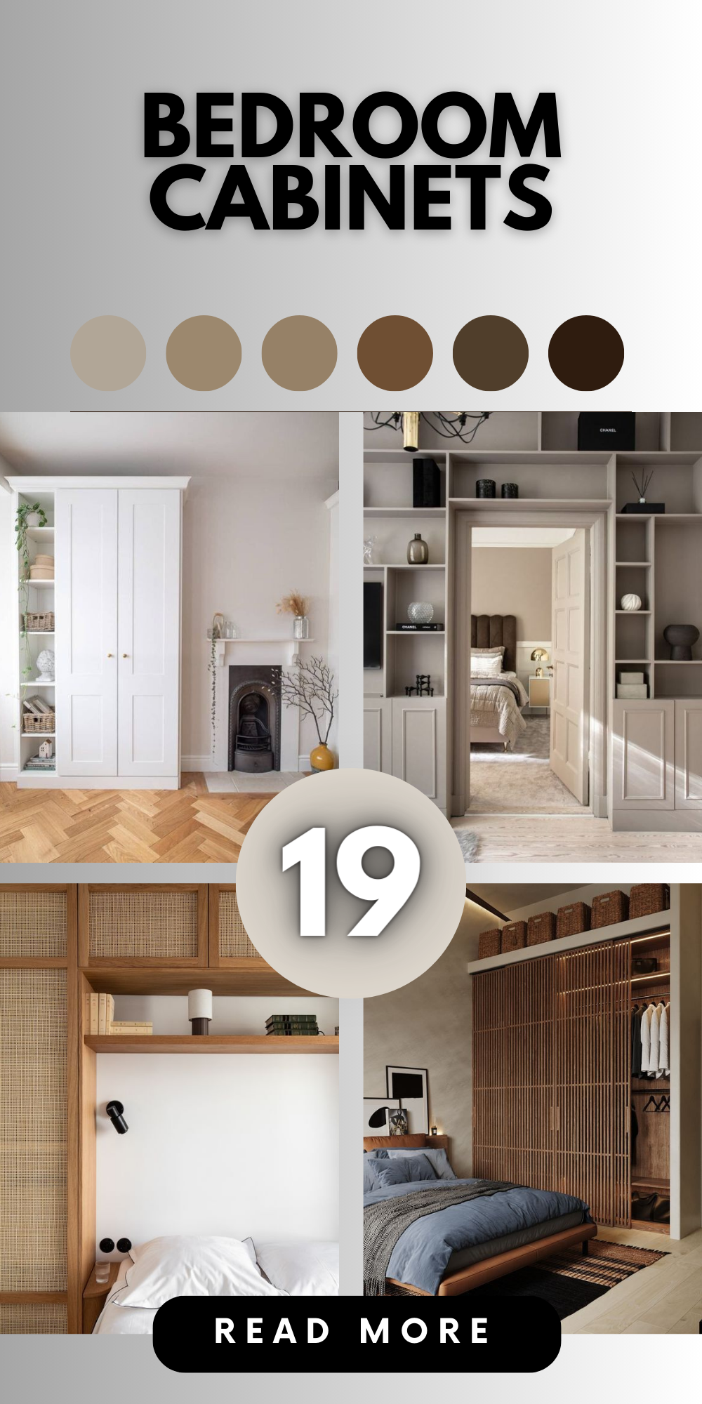 Chic Bedroom Cabinets: Modern Designs for Cozy Spaces