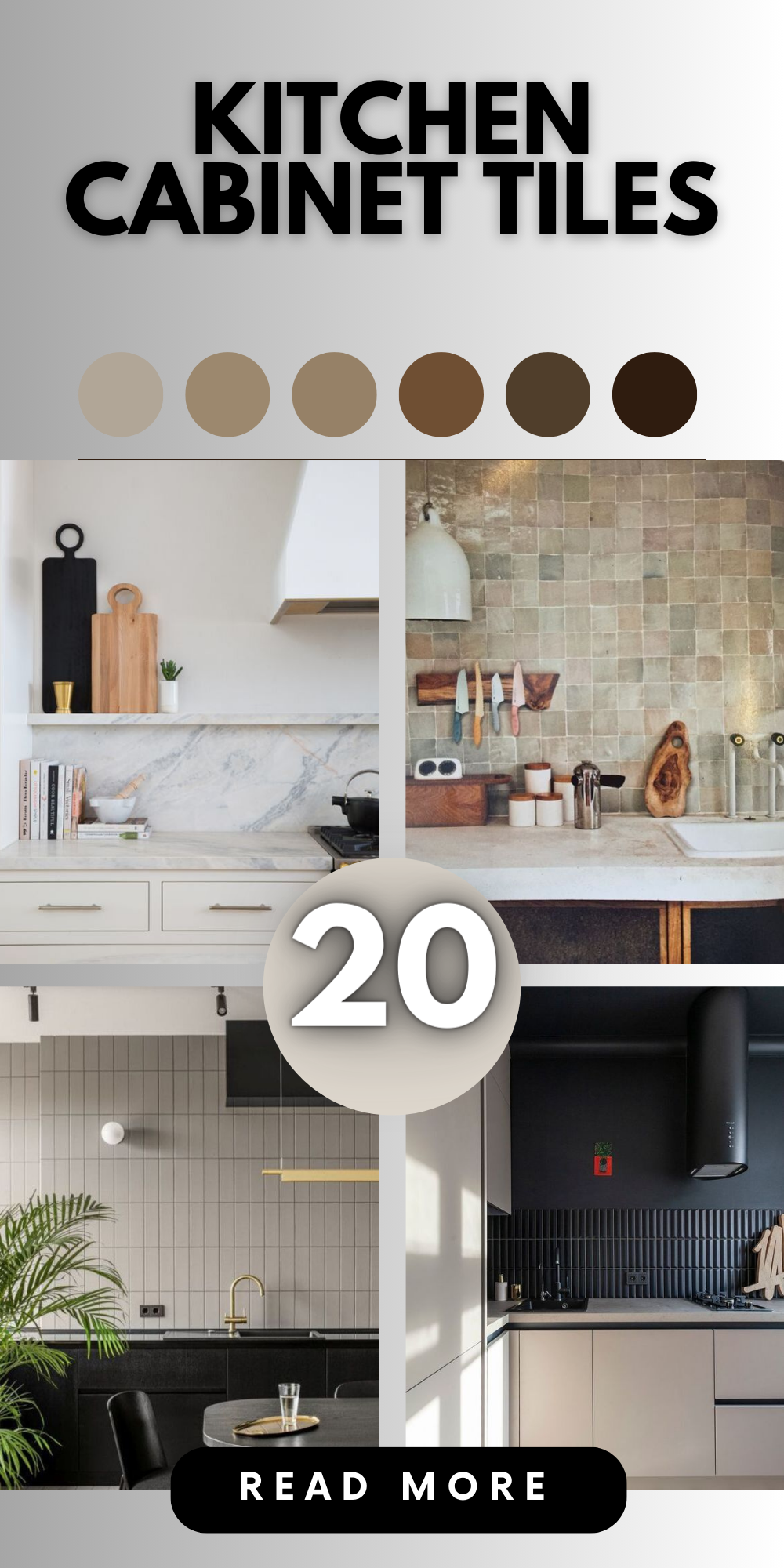 Elegant Kitchen Cabinet Tiles Design - Transform Your Space