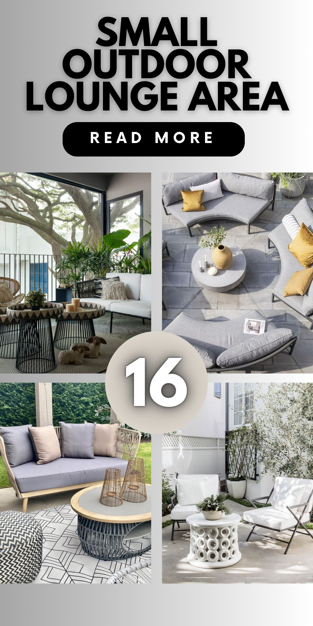 Create Your Dreamy Small Outdoor Lounge Area - Top Trendy Ideas & Designs