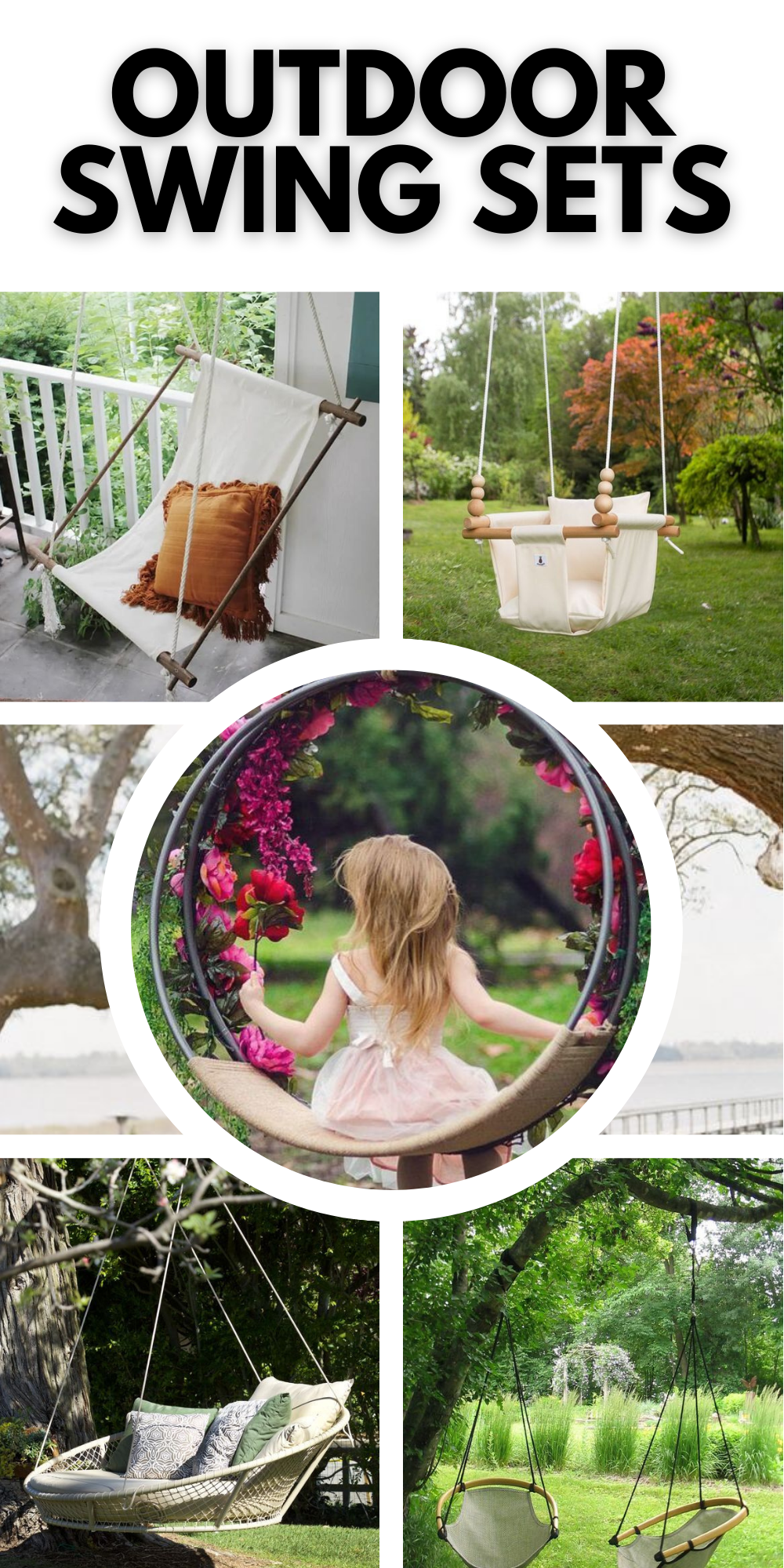 Outdoor Swing Sets: Transform Gardens into Stylish Sanctuaries