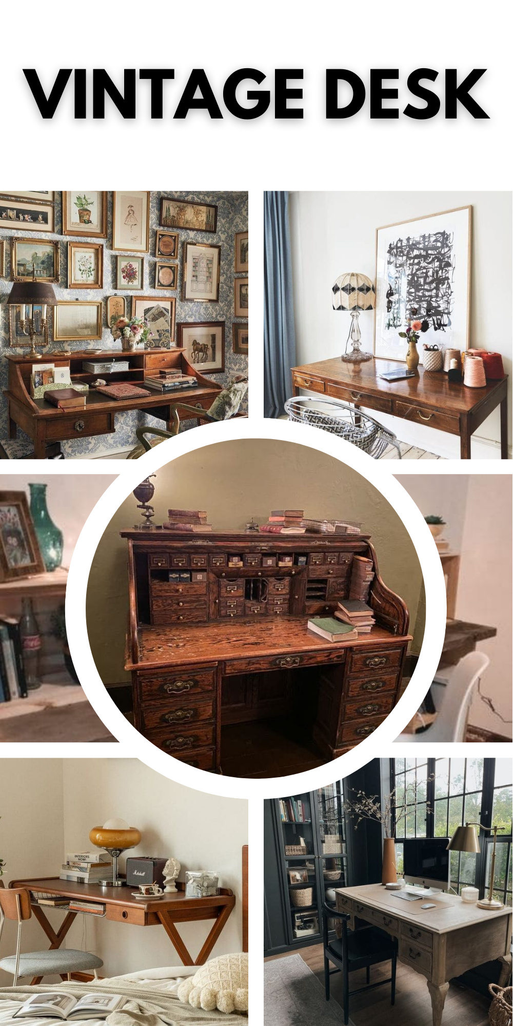 Discover Timeless Charm: Vintage Desks for Elegant Home Workspaces