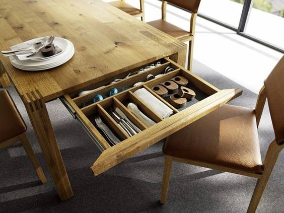 Stylish Kitchen Tables with Storage: Maximize Space & Decor