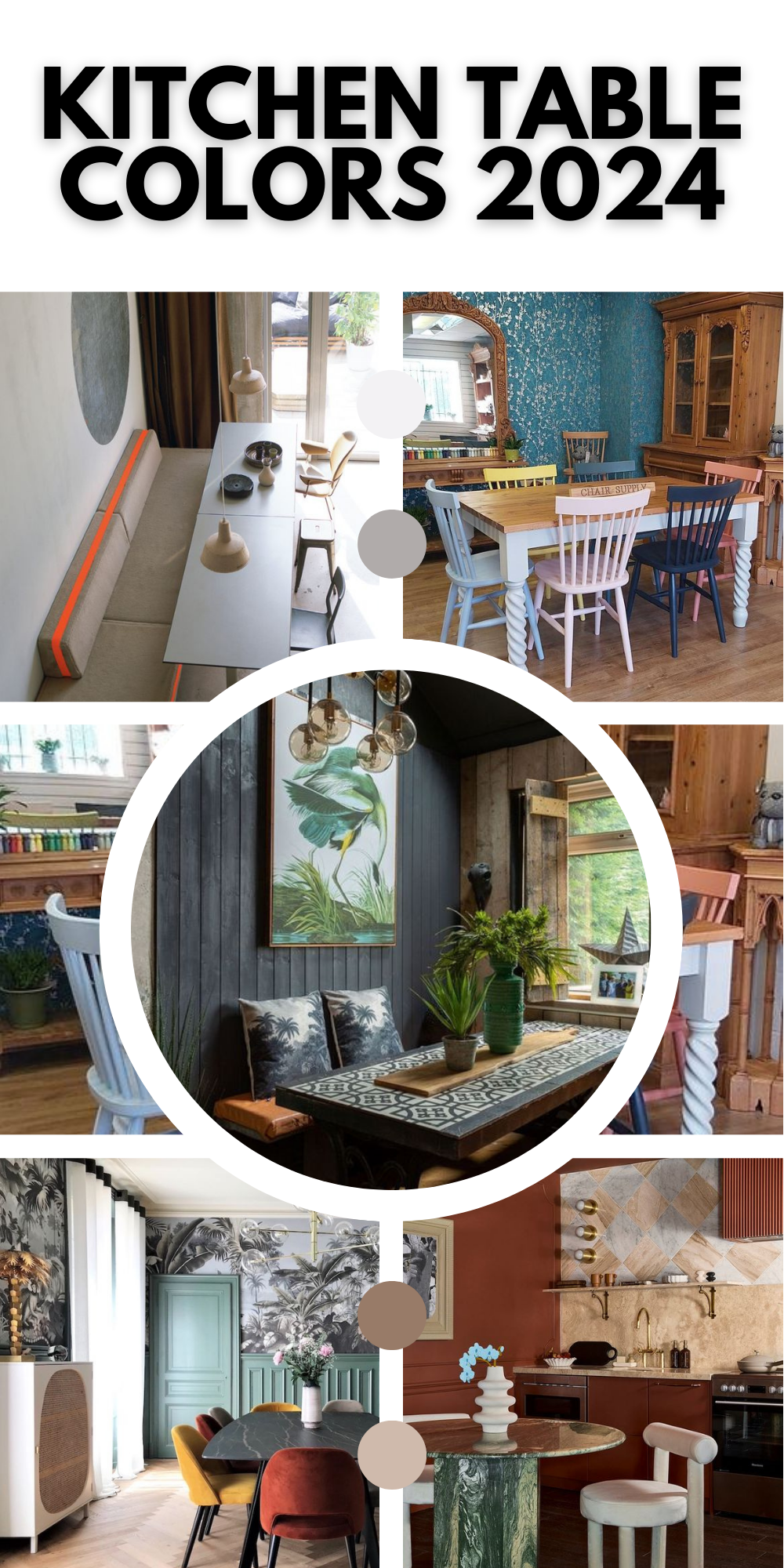 2024's Top Kitchen Table Colors: Paint & Stain Ideas Reveale