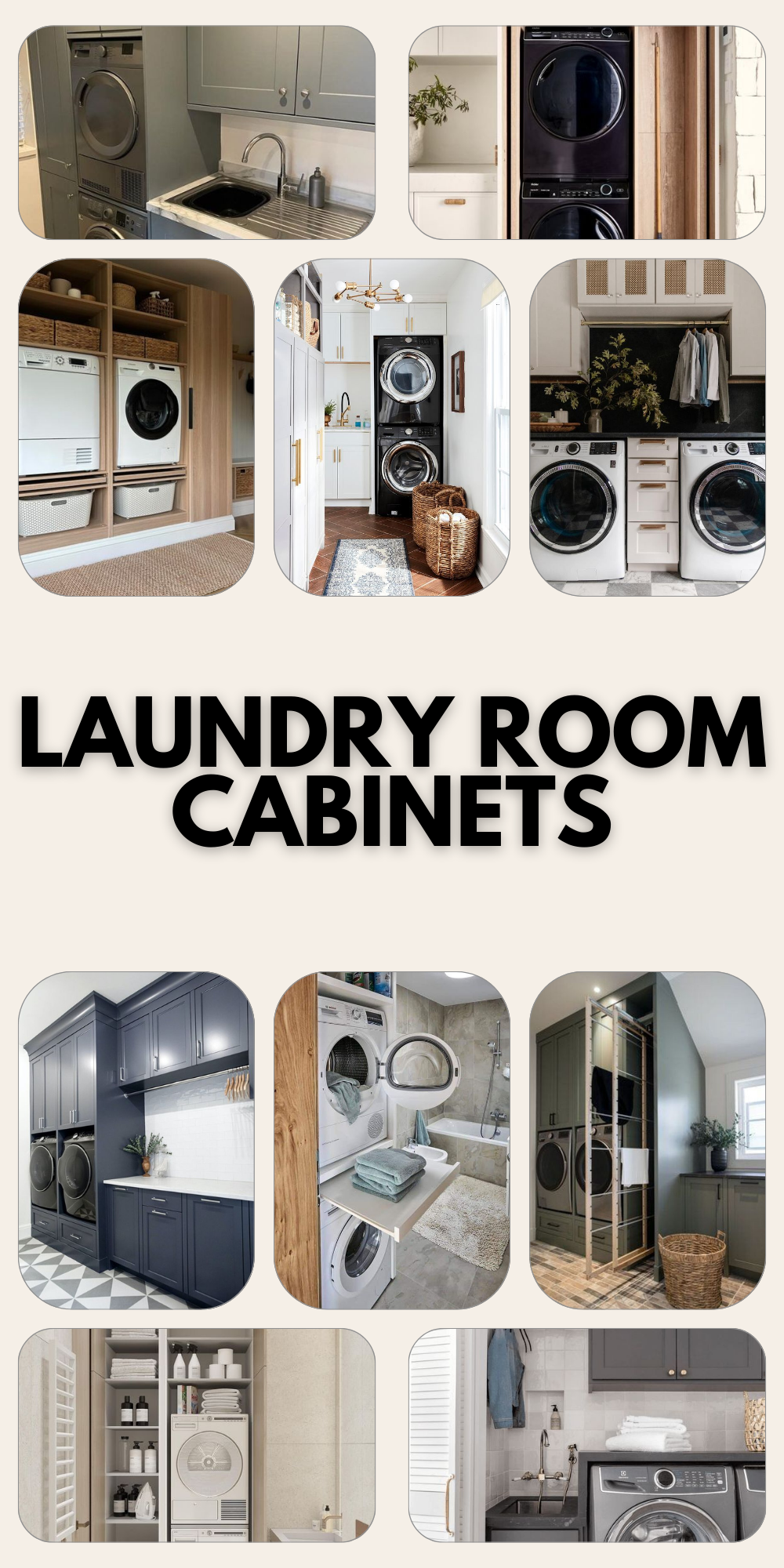 Elevate Your Home with Stylish Laundry Room Cabinet Ideas – plixro.com