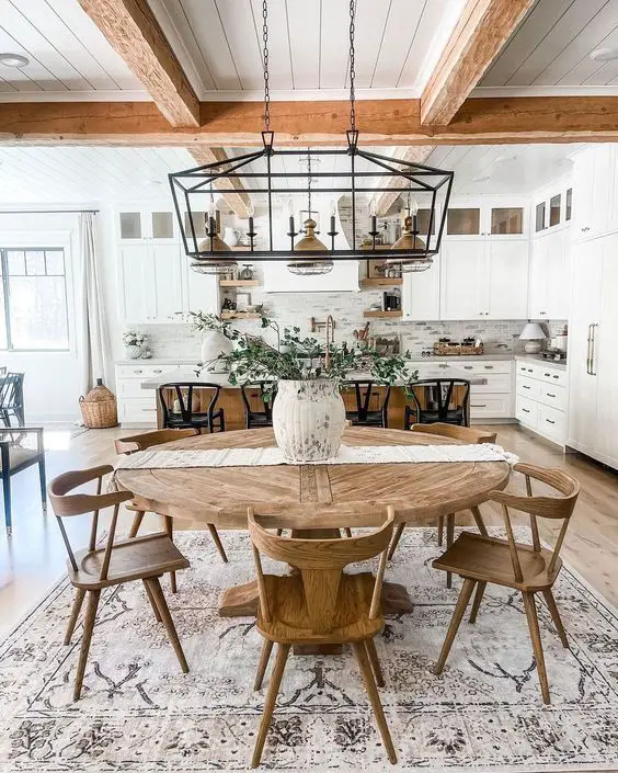 Chic Farmhouse Kitchen Tables: Elevate Home with Style & Comfort