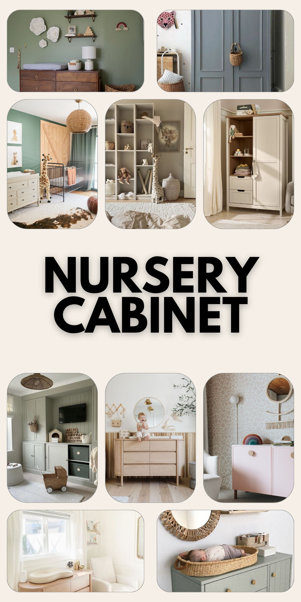 Chic Nursery Cabinet Ideas: Maximize Organization & Style – plixro.com