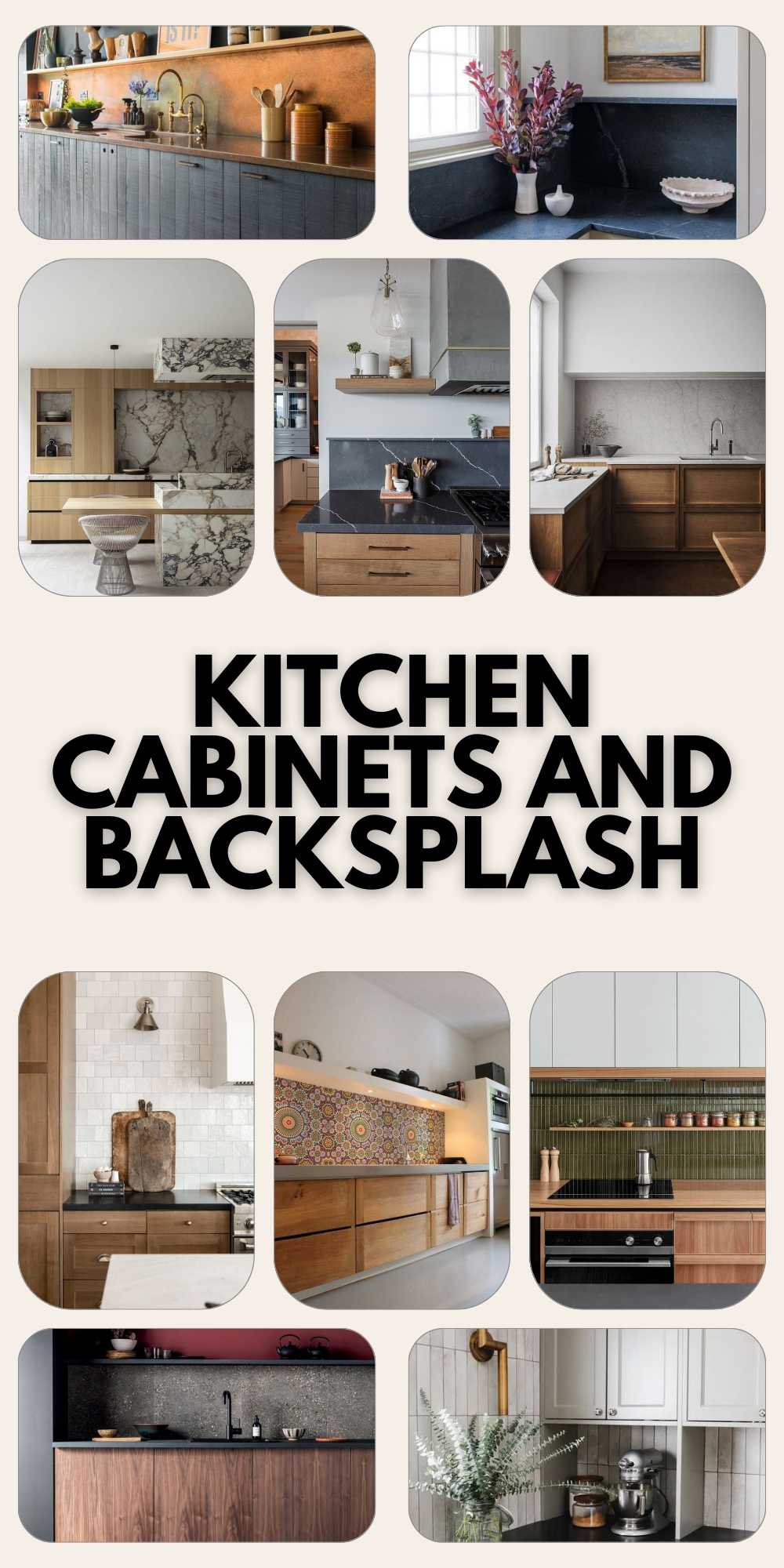 Transform Kitchens: Chic Cabinets & Backsplash Ideas for Stylish Homes