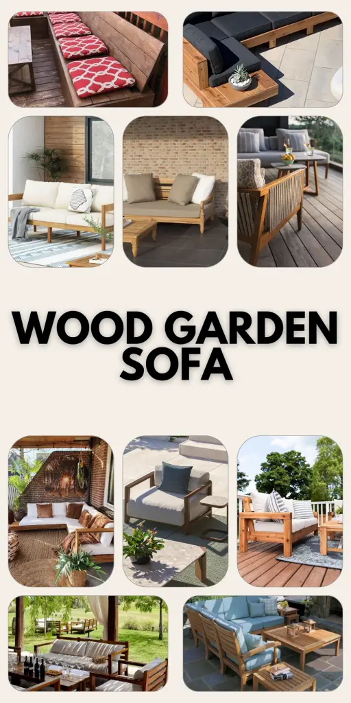 Stylish Wood Garden Sofas: Perfect Outdoor Furniture for Chic Design Trends