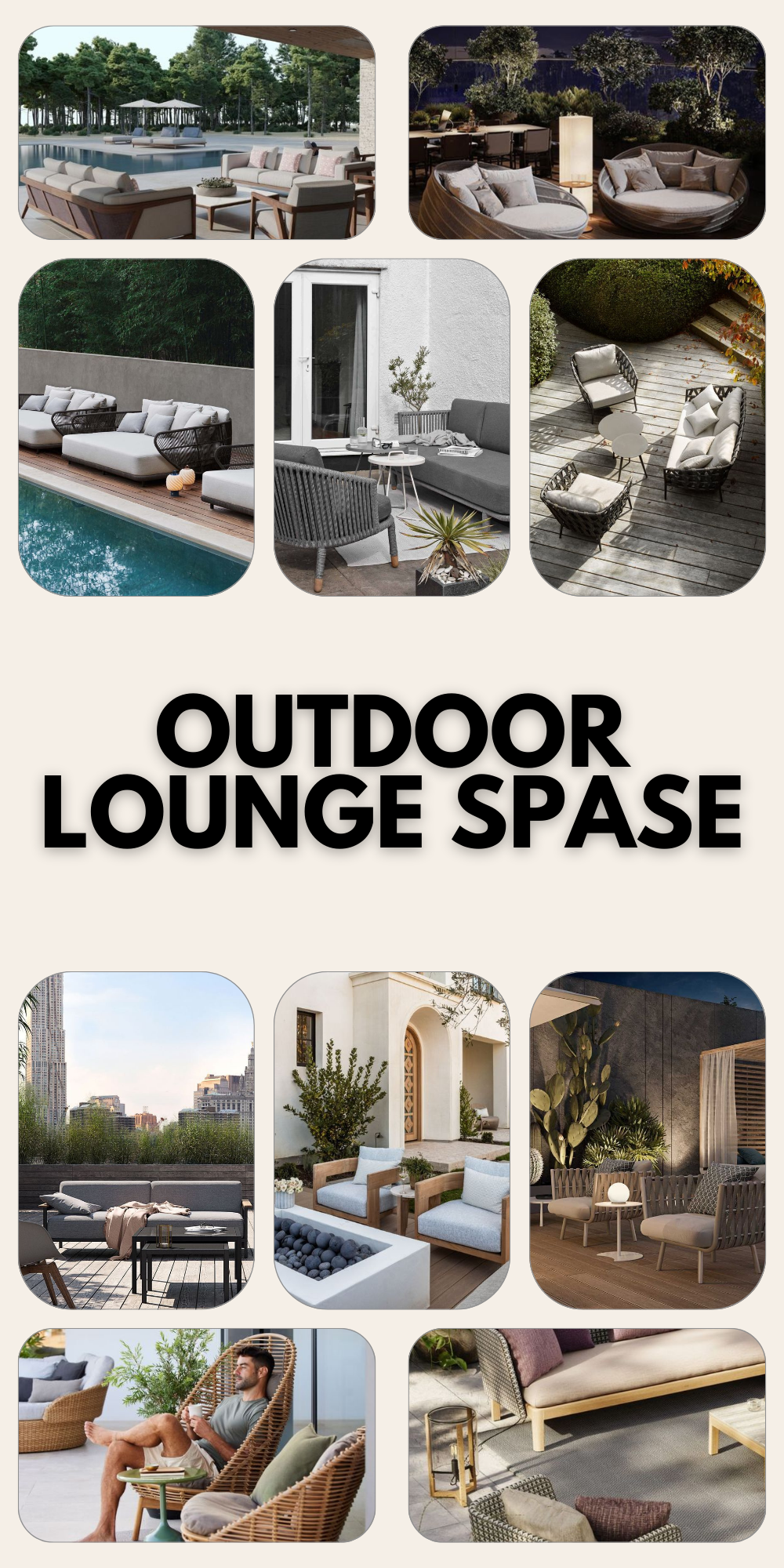 Picture of Outdoor Lounge Spaces: Chic Design Ideas for Stylish Al Fresco Living ...