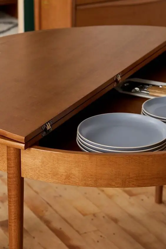 Stylish Kitchen Tables with Storage: Maximize Space & Decor
