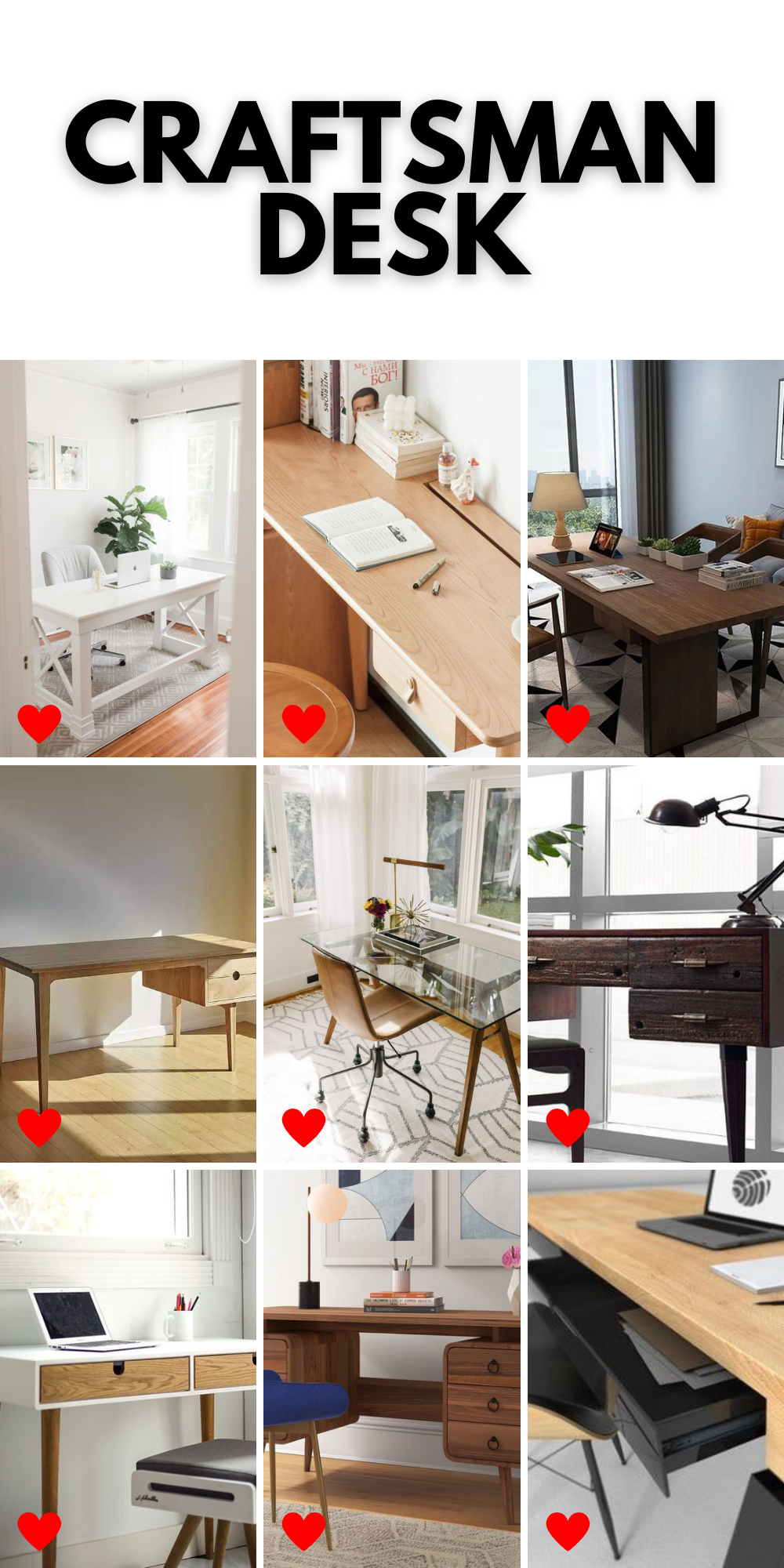 Craftsman Desk Styles: Modern & Classic Ideas for Your Workspace